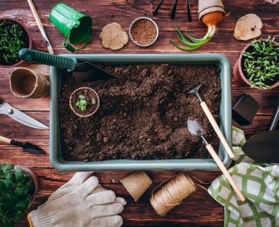 making compost at home